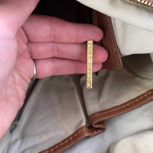 Tory burch brown handbag Tory Burch 'Verona' Satchel Handbag - Picture 14 of 16